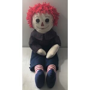 Vintage Large 36” Raggedy Andy Doll